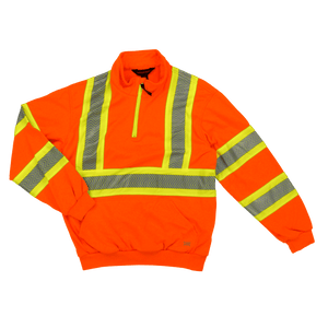 TOUGH DUCK 1/4 ZIP SAFETY PULLOVER