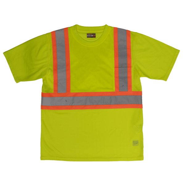 TOUGH DUCK S/S SAFETY T-SHIRT W/POCKET