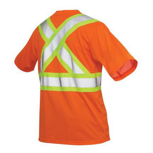 Tough Duck Short Sleeve Safety T-Shirt W/ Pocket
