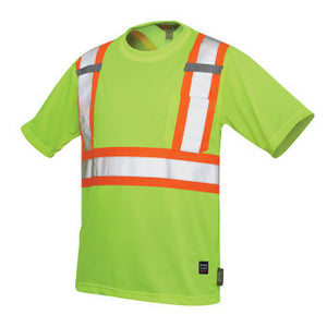 Tough Duck Short Sleeve Safety T-Shirt W/ Pocket