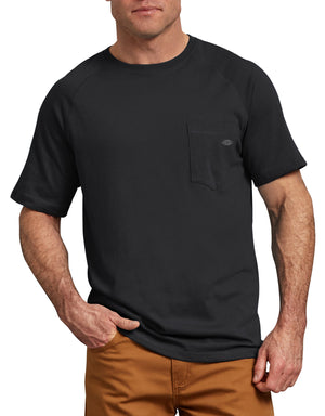 Dickies Short Sleeve Performance Cooling Tee, Black