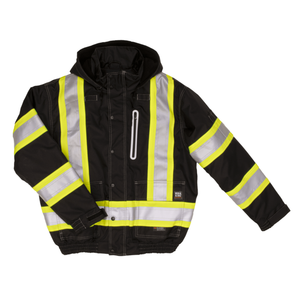 Safety Bomber 300D Waterproof/Breathable Ripstop Jacket