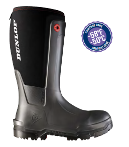 Dunlop Purofort Thermo+ Full Safety Men Work Boot (White)