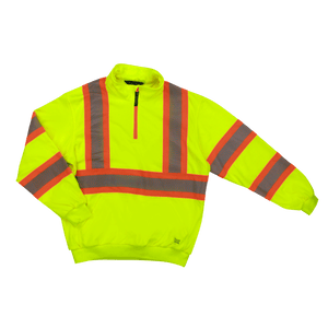 TOUGH DUCK 1/4 ZIP SAFETY PULLOVER