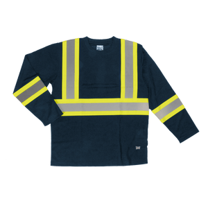 TOUGH DUCK L/S SAFETY T-SHIRT W/ ARMBAND