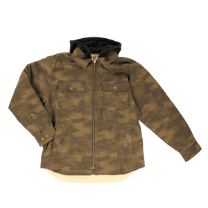 TOUGH DUCK SHERPA LINED DUCK JAC-SHIRT