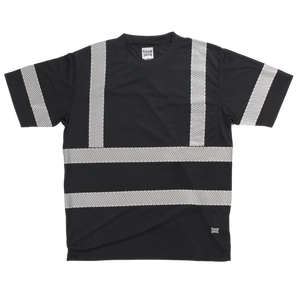 TOUGH DUCK S/S SAFETY T-SHIRT W/ SEGMENTED STRIPES