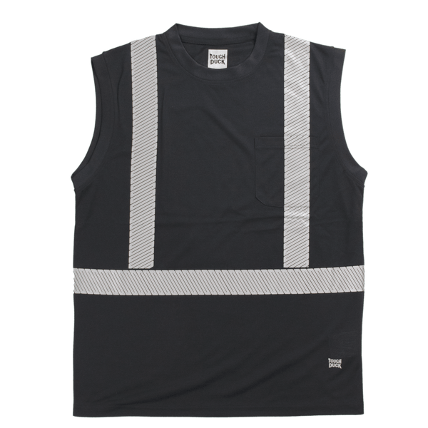 TOUGH DUCK SLEEVELESS SAFETY T-SHIRT