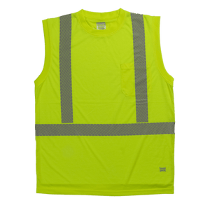 TOUGH DUCK SLEEVELESS SAFETY T-SHIRT