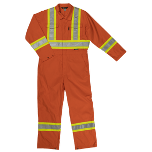 TOUGH DUCK UNLINED SAFETY COVERALL