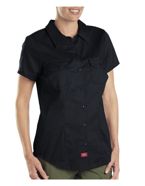 Dickies Short Sleeve Work Shirt Black Large