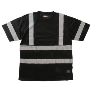 Tough Duck Short Sleeved Safety T-Shirt (segmented reflective stripes)